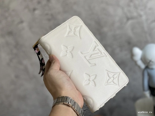WIS LOUIS ZIPPY WALLET VUITTON 0802